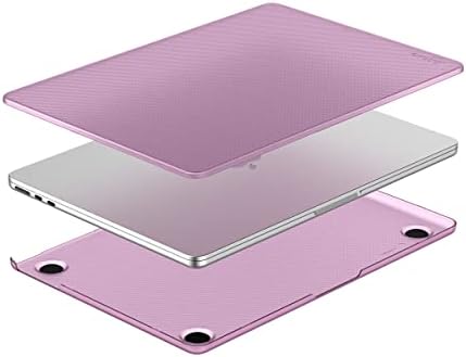 Caso hardshell para MacBook Air M2 2022 pontos - rosa