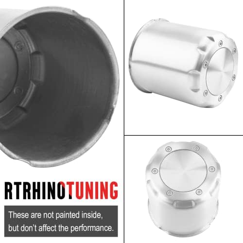 RtrhinoTuning 4pcs 4,19 106,5mm Push através das tampas centrais Tampas do cubo da roda para o aro da roda do trailer do
