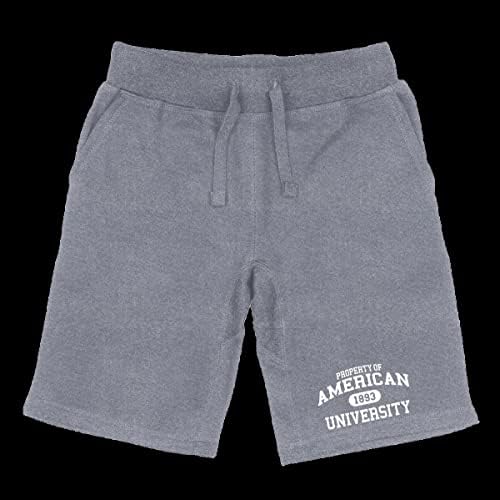 American University Eagles Property College Fleece Shorts de cordão