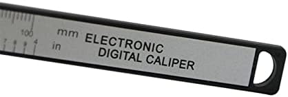 SMANNI 100 mm Plástico digital Vernier Paliper LCD Digital Electronic Carbon Fiber Vernier Paliper Digital Paliper Régua