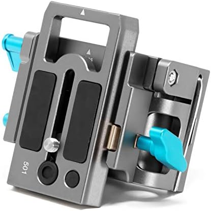 Kondor Blue Universal 15mm LWS ARRI Placa de base padrão para câmera de cinema Blackmagic Pocket 4K/6K CAGA