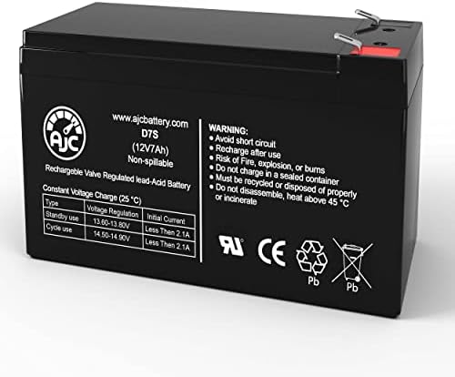 PreCOR C542I 12V 7AH Bateria de equipamentos de fitness - esta é uma substituição da marca AJC