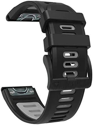 Ienyu Quick Fit Silicone WatchBand 26mm para Garmin Fenix ​​7x 6x Pro/5x Plus/3 hr/enduro/descida mk1 mk2 mk2i smart watch band strap