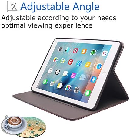 Caixa do iPad Mini 5/4, iPad mini 1/2/3, estojo de couro protetor, estojo automático ajustável/sono smart estojo para ipad