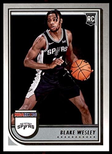 2022-23 Panini NBA Hoops 255 Blake Wesley NM-MT RC RC ROOKIE SAN ANTONIO SPURS BASQUETEBLE Trading Card NBA