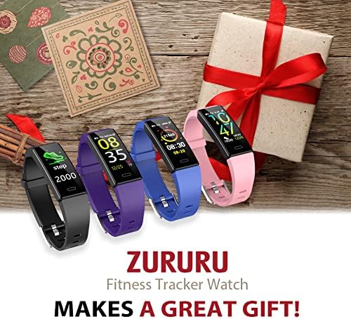 Zururu One Black Fitness Tracker Bundle com One Black Kids Smart Watch