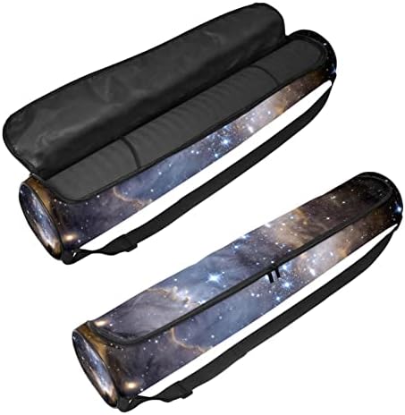 Yoga Mat Carry Bag Gym Beach Pilates Carrier Bags Constellation Galaxy Space, 6,7x33.9in/17x86 cm