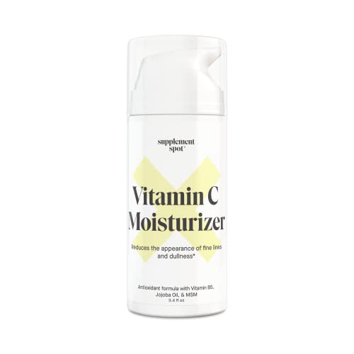 Suplemento Spot Antioxidante C Hidratante - Revitalizando loção de vitamina com óleo de vitamina E e óleo de jojoba