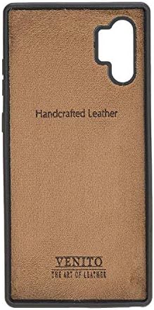 Venito Capri Leather Cartet Case compatível com Samsung Galaxy Note 10 Plus - Extra Seguro com bloqueio RFID e capa