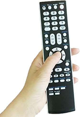 Controle remoto universal de substituição compatível para Toshiba TV/DVD 22LV505C 22LV61K 22LV610 22LV611U-T Ser0305