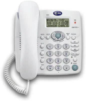 AT&T 1856 Speakerphone com fio com sistema de atendimento digital