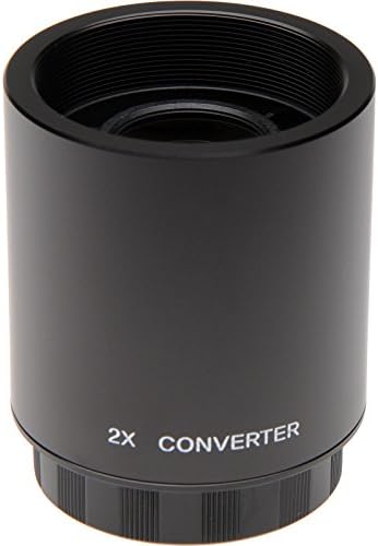 Vivitar 420-800mm f/8.3 Lente de zoom telefoto com 2x TeleConverter + Kit para Sony Alpha E-Mount Cameras