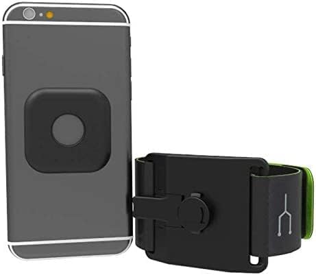 Navitech Black Mobile Thone Impermend Running Scistent Belt - Compatível com smartphone G91S