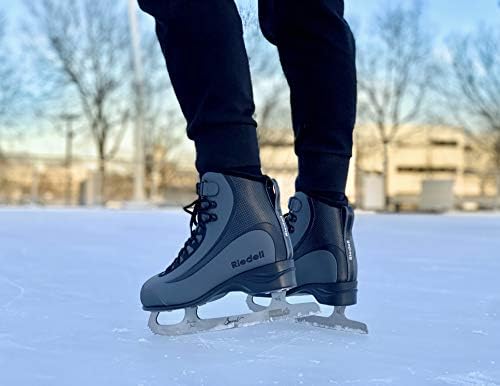 Riedell Skates - Soar Adult Ice Patins - Recreação para iniciantes suaves Patins de gelo