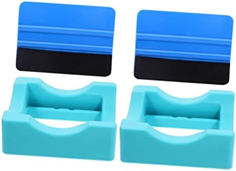 Sewacc 2 sets Silicone titter Silica Gel caneca pequena azul