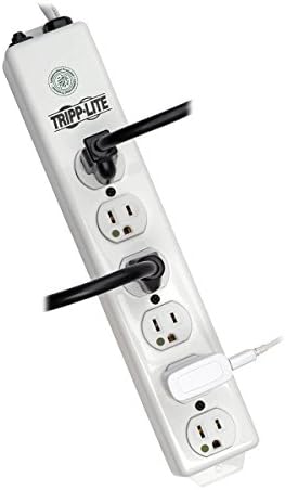 Tripp Lite 12 Outlet RackMount Medical Medical PDU Power Strip, não para área de cuidados com pacientes, cordão de 15 pés, 5-15p-hg