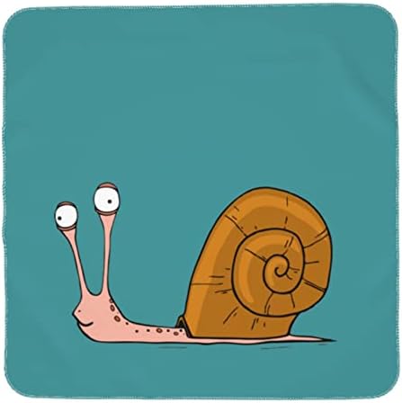 Waymay Funny Snail Snail Baby Receber Blain para o carrinho de berçário de capa de recém -nascido infantil