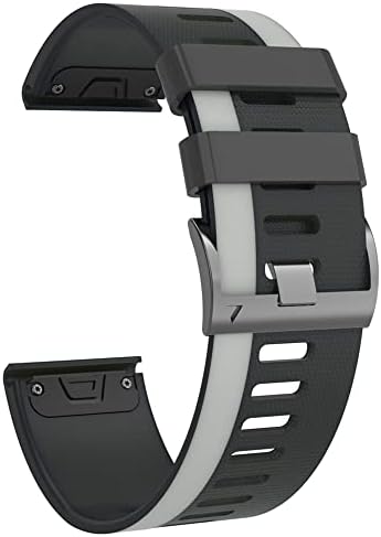INANIR 26 mm 22mm Watch Watch Band para Garmin Fenix ​​6x 6 Pro 5x 5 mais 3 HR 935 Enduro Straps Silicone EasyFit Reduse