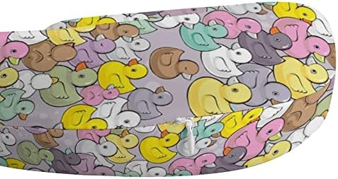Patos de bebê coloridos viajam de travesseiro de pescoço de espuma de espuma de espuma de vôo para o apoio de cabeça para