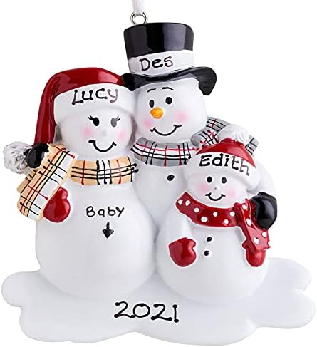 Cute boneco de neve decorações de árvore de natal presentes de inverno decorações de natal sgcabia2h57plh