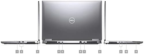Dell Precision 7740 Laptop 17.3 - Intel Core i7 9ª geração - I7-9850H - Seis núcleo de 4,6 GHz - 512 GB SSD - 32GB RAM - 1920X1080
