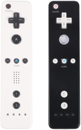 DOUEUAAIN 2 PACK Remote Controller for Wii Wii U, gamepad com caixa de silicone e pulseira