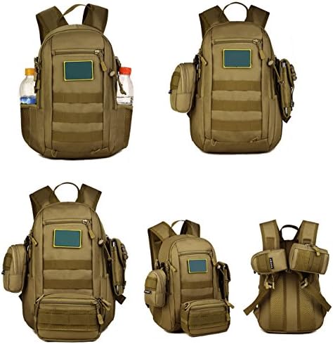 Huntvp 10L/20L Mini Daypack Militar Molle Backpack Rucksack Gear Pack Tactical Pack Bag para caçar camping trekking