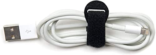 50pc Cable Ties reutilizável - tiras de cabo Tiradas multiuso envoltem tiras de fixação usadas para fones de ouvido telefones