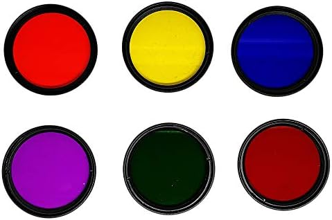 Balaweis 27mm Verde Filtro de lente colorida para DSLR Acessório da lente da câmera com rosca de filtro de 27 mm