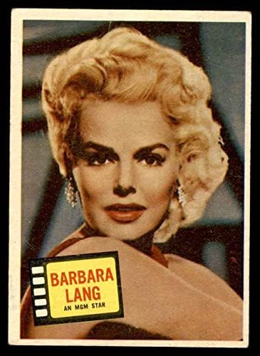 1957 Topps 40 Barbara Lang VG