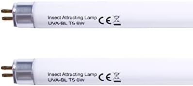 Lâmpada fluorescente F6T5/BL Substituição de comprimento de 9 polegadas de 9 polegadas para Dynatrap DT2000XL, DT2000XLP, DT3012