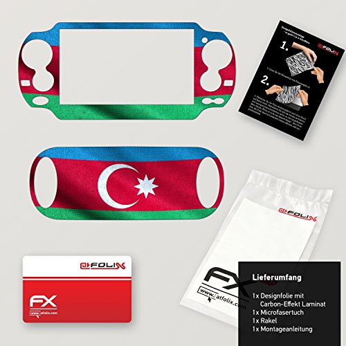 Sony PlayStation Vita Design Skin Bandeira do Azerbaijão adesivo de decalque para PlayStation Vita