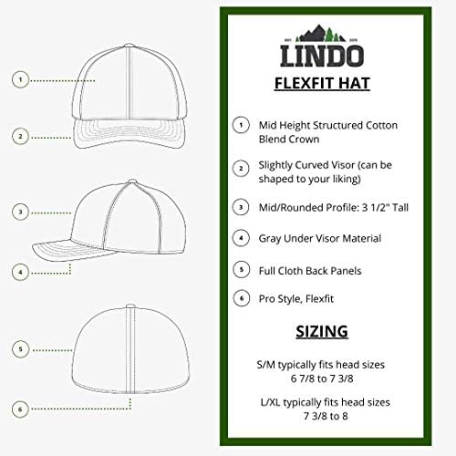 Lindo Flexfit Pro Style Hat - Mountain Sky