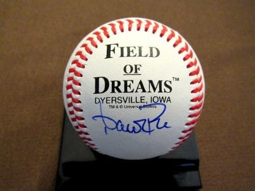 Aaron Boone New York Yankees Manager assinou o campo automático de sonhos JSA de beisebol - bolas de beisebol autografadas