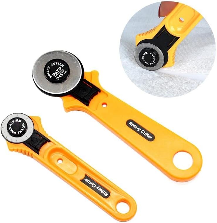 Loop portátil girar o cortador de costura Profissional alfaiate premium scissors Ferramentas de corte de diy com segurança 28-45mm