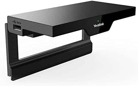 Yealink Roomcast 4K Ultra HD Multi-compartilhamento com vagem de apresentação sem fio, Miracast, AirPlay & Google Cast para