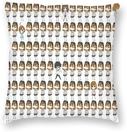 Vvedik Trow Pillow Tampa de travesseiro escondido Caixa de almofada quadrada Ultra Soft Decoration for Home Office