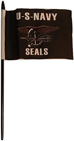 Aes US Navy Seals 4 x6 mesa de mesa de mesa de mesa preta Base preta preta Base