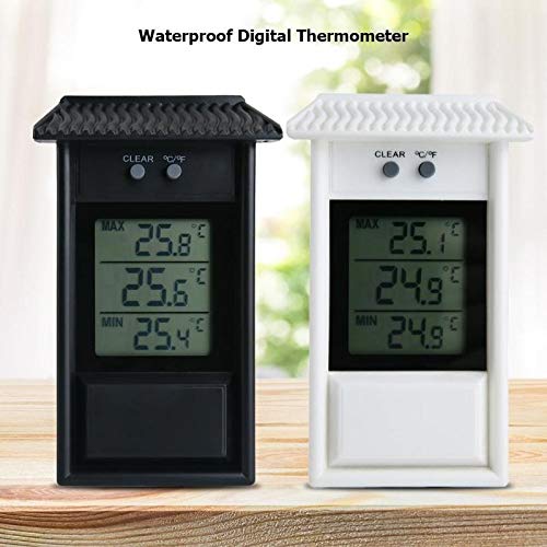 Yasez impermeável Digital Termômetro Externo Digital Hygrômetro Refrigerador Temperatura Medidor de umidade