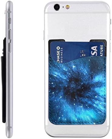Galaxy Telephone Casol Card Titular, Caso de cartão de crédito de ID de couro PU para o smartphone de 2,4x3,5 polegadas