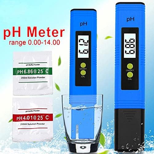 Medidor de água de água digital medidor de teste de qualidade com 0,00-14,00Ph de falha de inocente para hidroponia, aquários, bebida