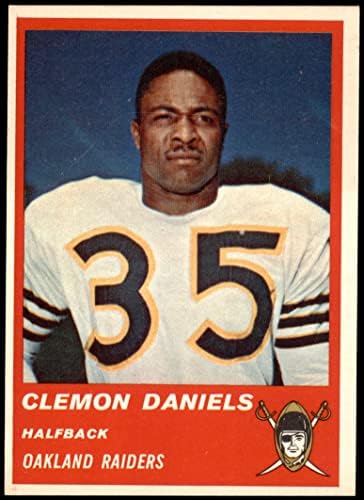 1963 Fleer # 57 Clem Daniels Oakland Raiders NM Raiders Prairie View
