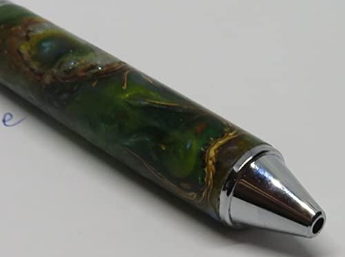 GI - Keen Hybrid Handmade Hybrid 4 em 1 caneta cromada multifuncional