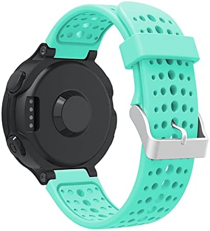 Saawee Soft Silicone Watch Strap Substacement Wrist Watch Band para Garmin Forerunner 220/230/235/620/630 WatchBand com