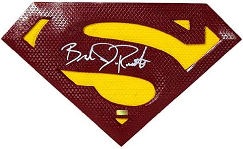 Brandon Routh autografado Superman Retorna o suporte do emblema