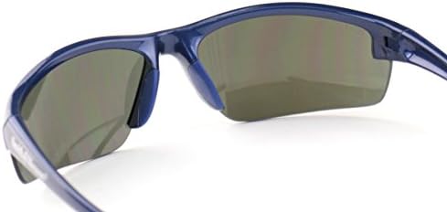 Jackson 3016311 KC 21301 Glasses de segurança, Smith & Wesson Equalizador, moldura azul, lente azul -espelho, 1 par