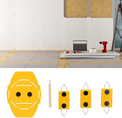 Drywall Locator Tool Drywall Cutout Marca e marca central e localizador para o trabalho de substituição da caixa de saída elétrica
