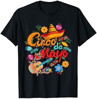 Cinco de Mayo, engraçado mexicano Fiesta 5 de Mayo T-shirt