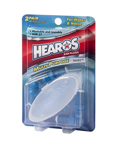 Plugues de orelha de silicone moldável de Hearos NRR 21 Proteção auditiva)