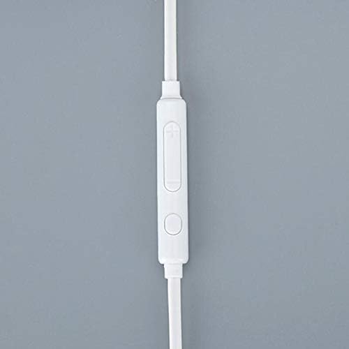 Fones de ouvido com fio branco para samsung Galaxy S6, fone de ouvido Jack-in de 3,5 mm com microfone para telefones celulares,